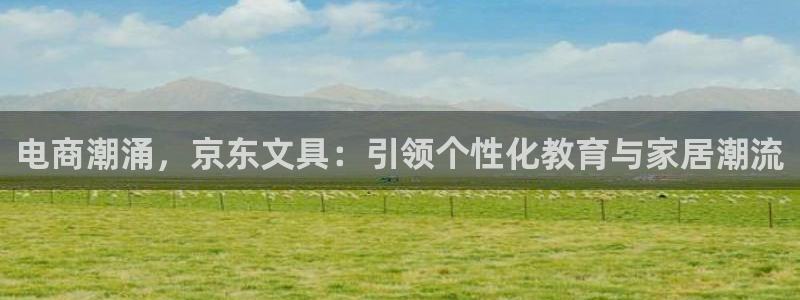 卧龙凤雏娱乐图：电商潮涌，京东文具：引领