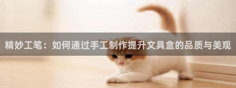 卧龙娱乐app下载苹果：精妙工笔：如何通