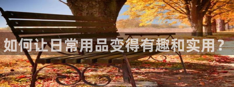 卧龙娱乐平台下载：如何让日常用品变得有趣