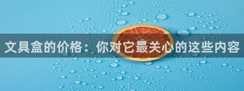 卧龙娱乐后：文具盒的价格：你对它最关心的